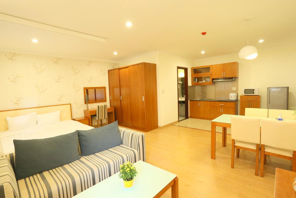 Song Hung Hotel & Serviced Apartments - Can Ho Dich Vu & Khach San Ho Chi Minh-staden Rum bild