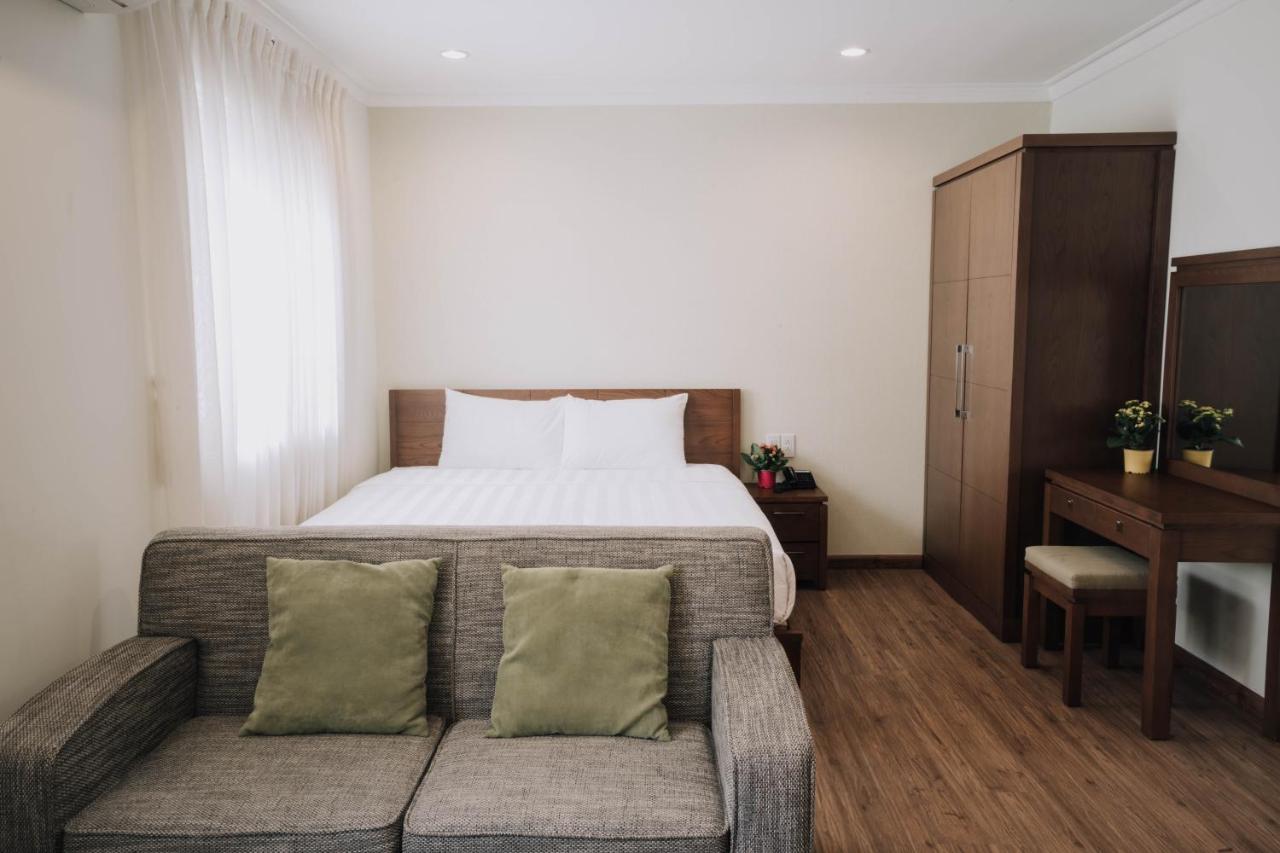 Song Hung Hotel & Serviced Apartments - Can Ho Dich Vu & Khach San Ho Chi Minh-staden Exteriör bild