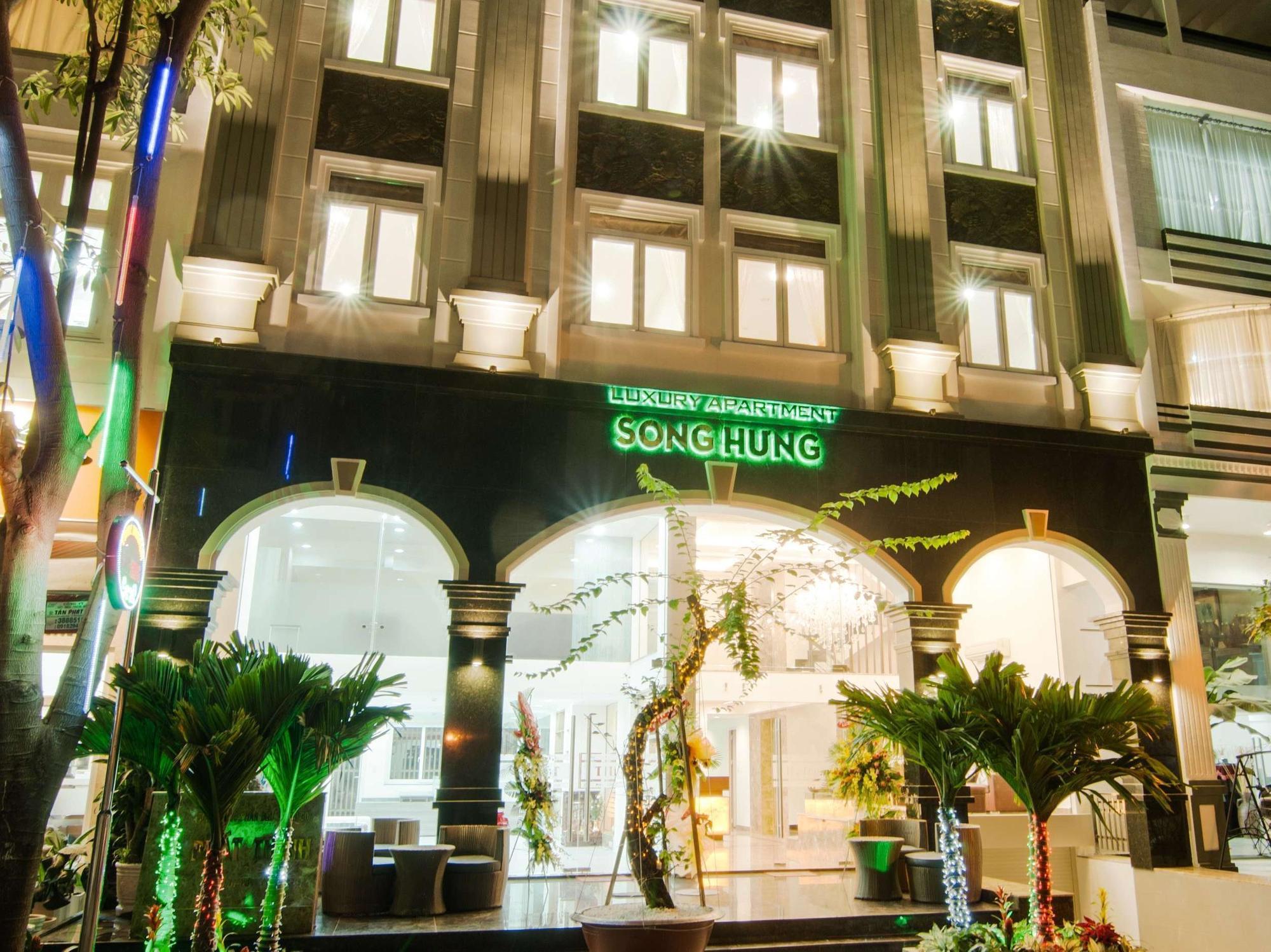 Song Hung Hotel & Serviced Apartments - Can Ho Dich Vu & Khach San Ho Chi Minh-staden Exteriör bild
