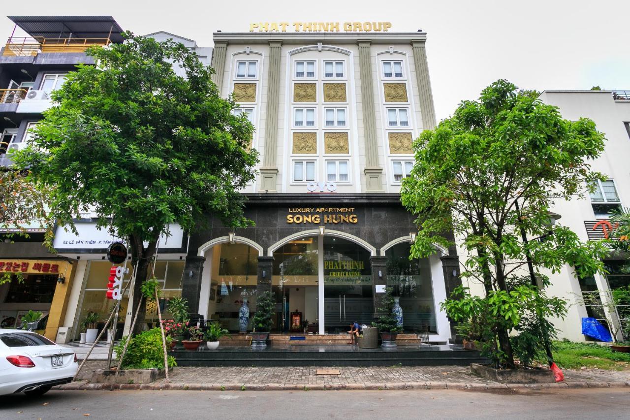 Song Hung Hotel & Serviced Apartments - Can Ho Dich Vu & Khach San Ho Chi Minh-staden Exteriör bild